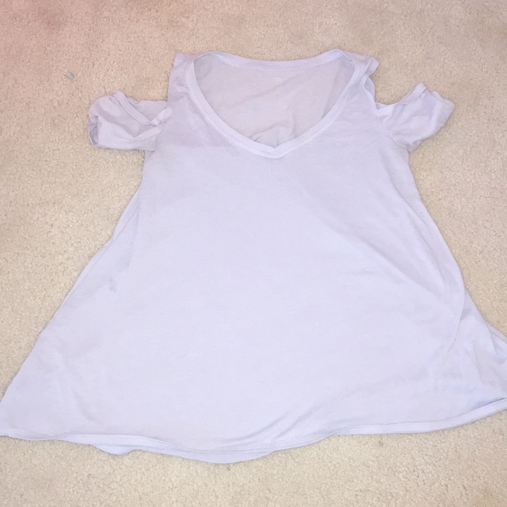 A Off The Shoulder Shirt